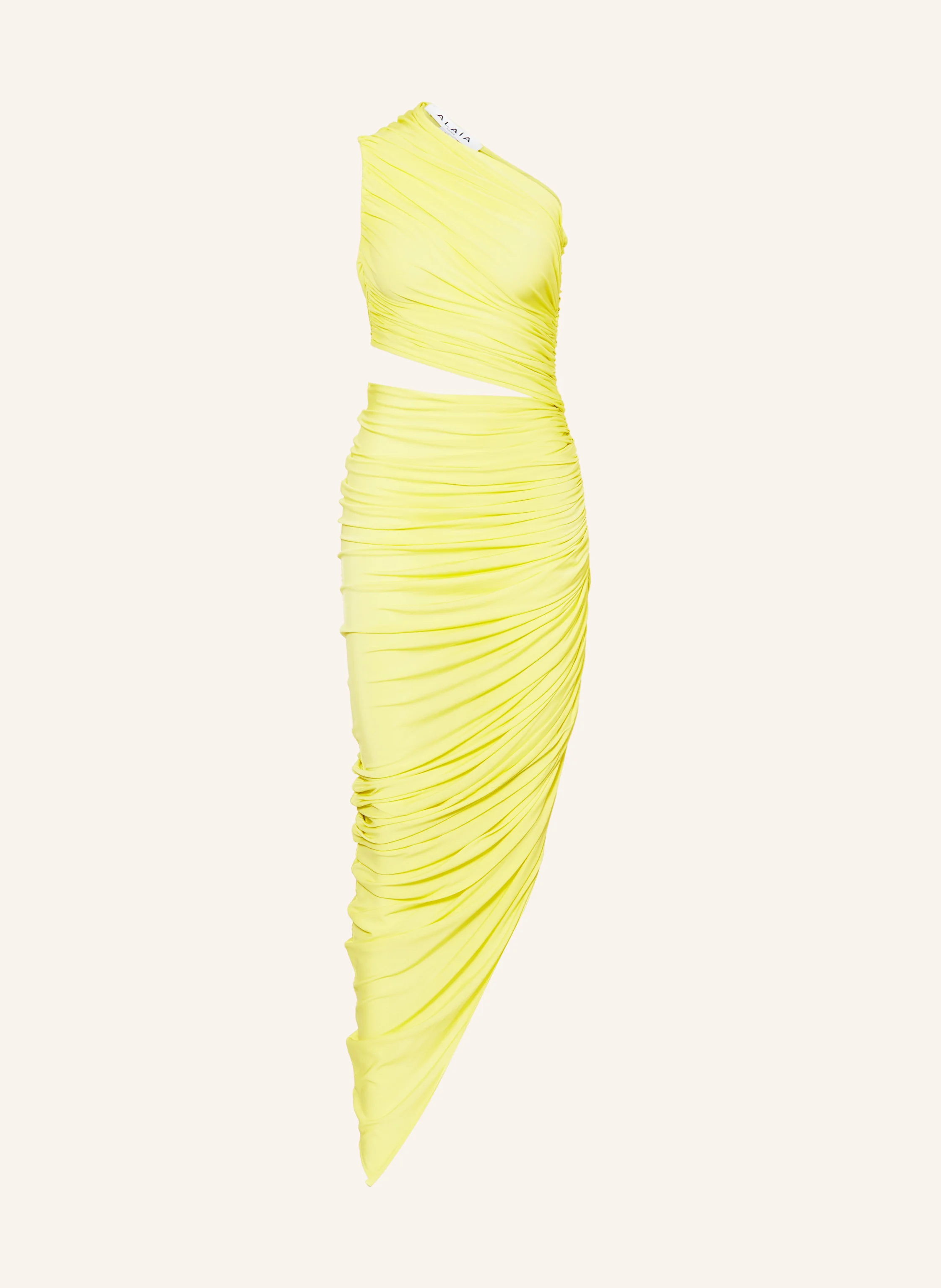 ALAÏA One-Shoulder-Kleid mit Cut-out