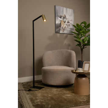 Lucide SYBIL vloerlamp Zwart