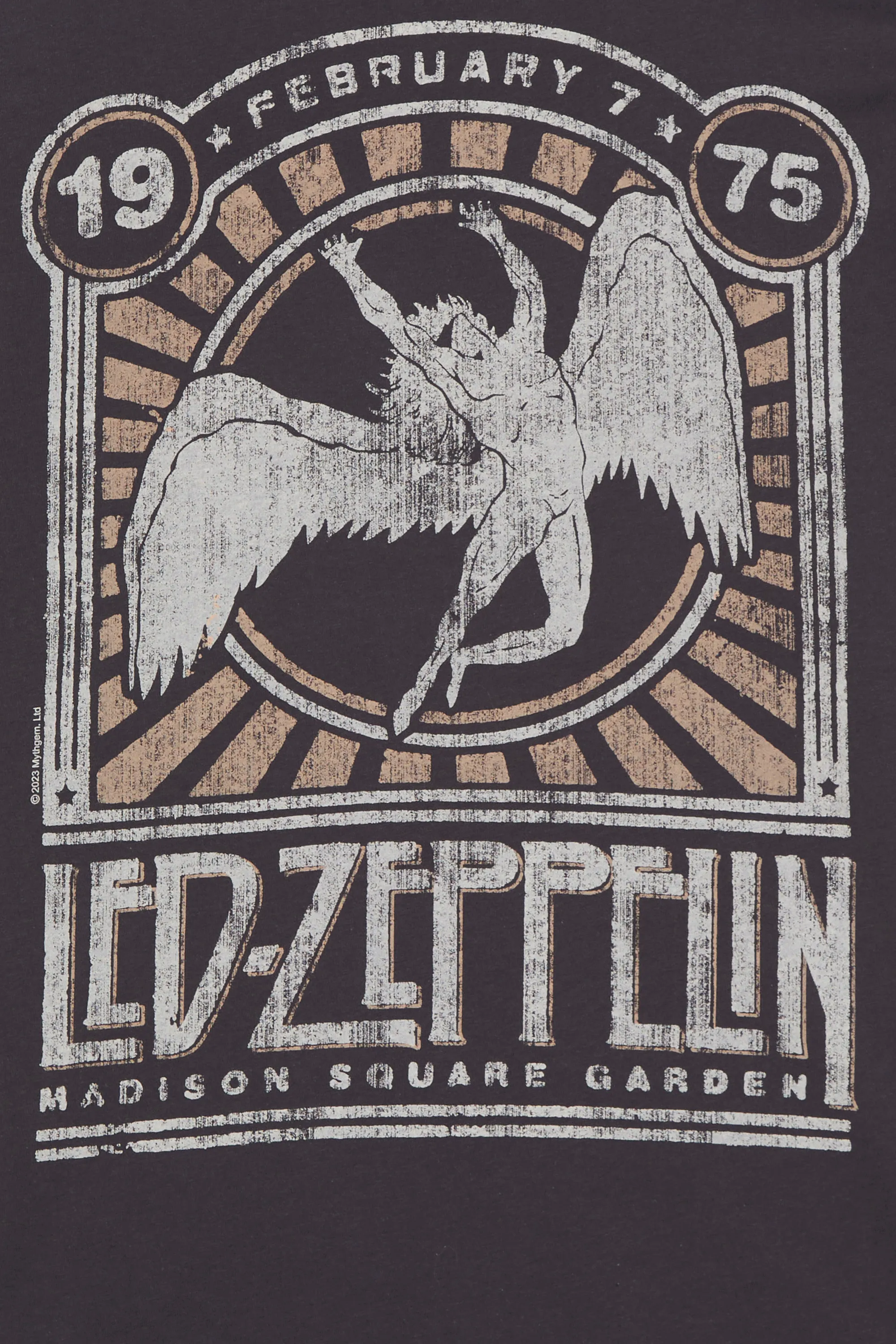 NOISY MAY T-shirt  LED ZEPPELIN  Gris