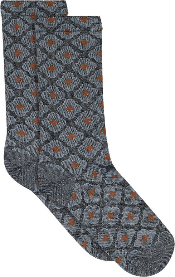 mpWoman Hella glitter socks Navy