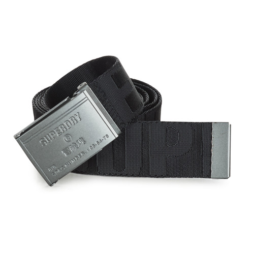 Superdry - VINTAGE UTILITY WEBBING BELT - Noir