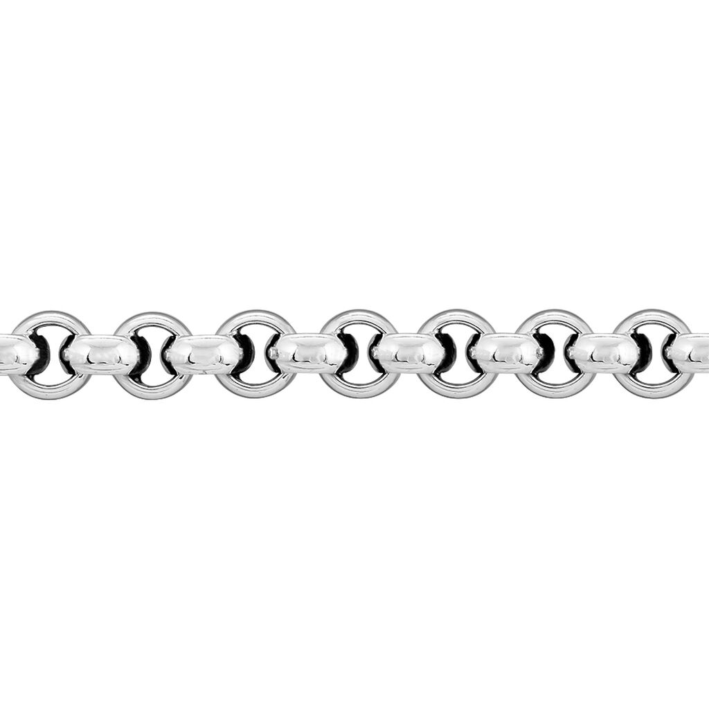 Bracelet Carola Maille Jaseron Argent Blanc