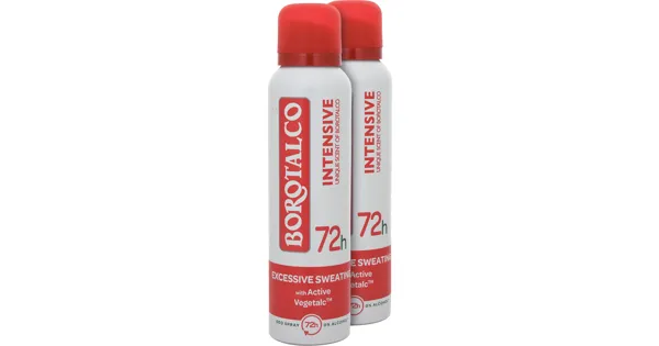 Borotalco Intensive Deo Spray 2 x 150 ml