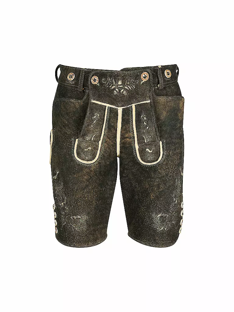 WEINBAUER Lederhose aus Rothirschleder 
