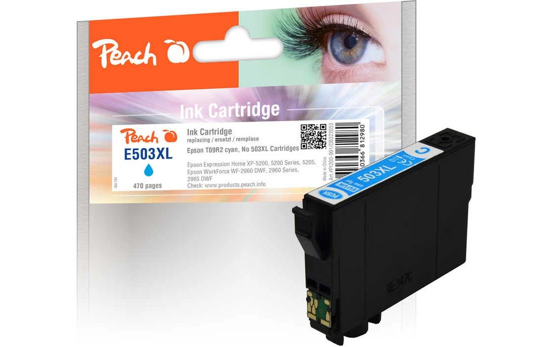 Tinte Epson T09R2 No 503XLC CyanDruckerpatrone, Cyan