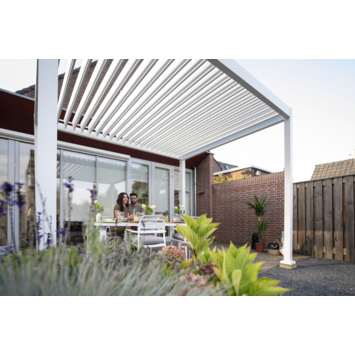 Pergola Deluxe Wit 3x3m
