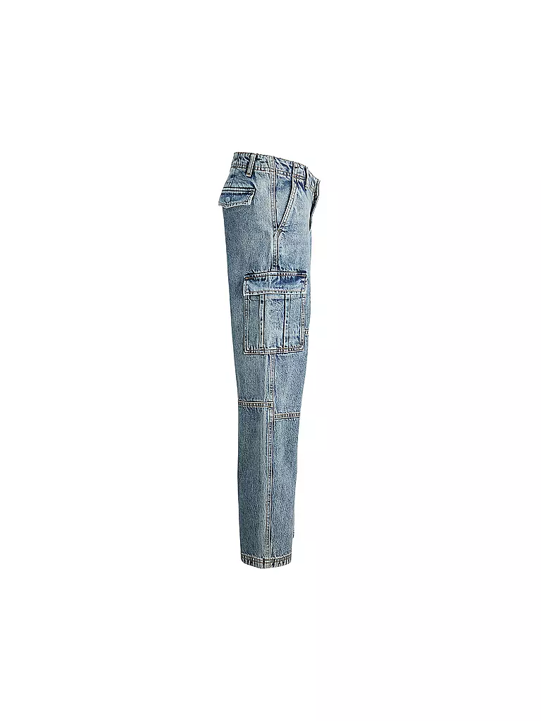 JACK & JONES Jungen Jeans Relaxed Fit JJICHRIS  blau