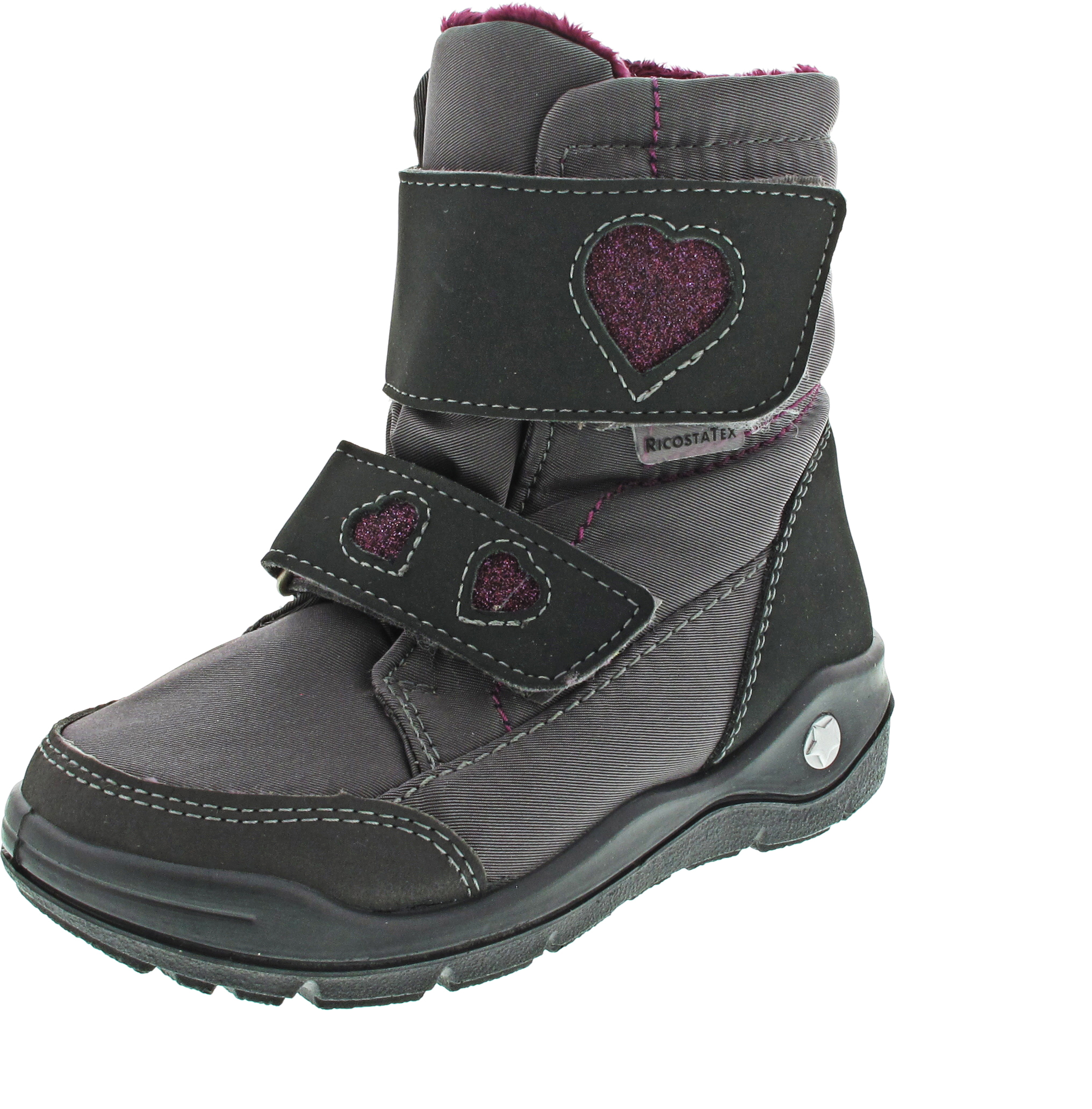 Ricosta CIND Klettstiefel TEX grau