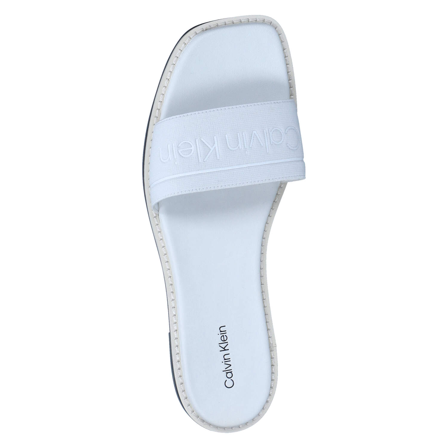 Calvin Klein Pantoletten  - white