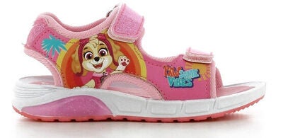 Paw Patrol Blinkende Sandaler, Fuchsia/Pink