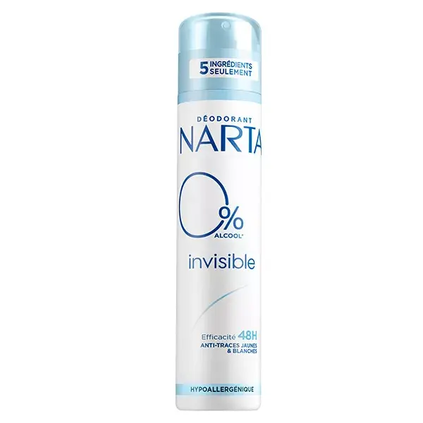 Desodorante Spray Narta Invisible 0% 48h 200ml