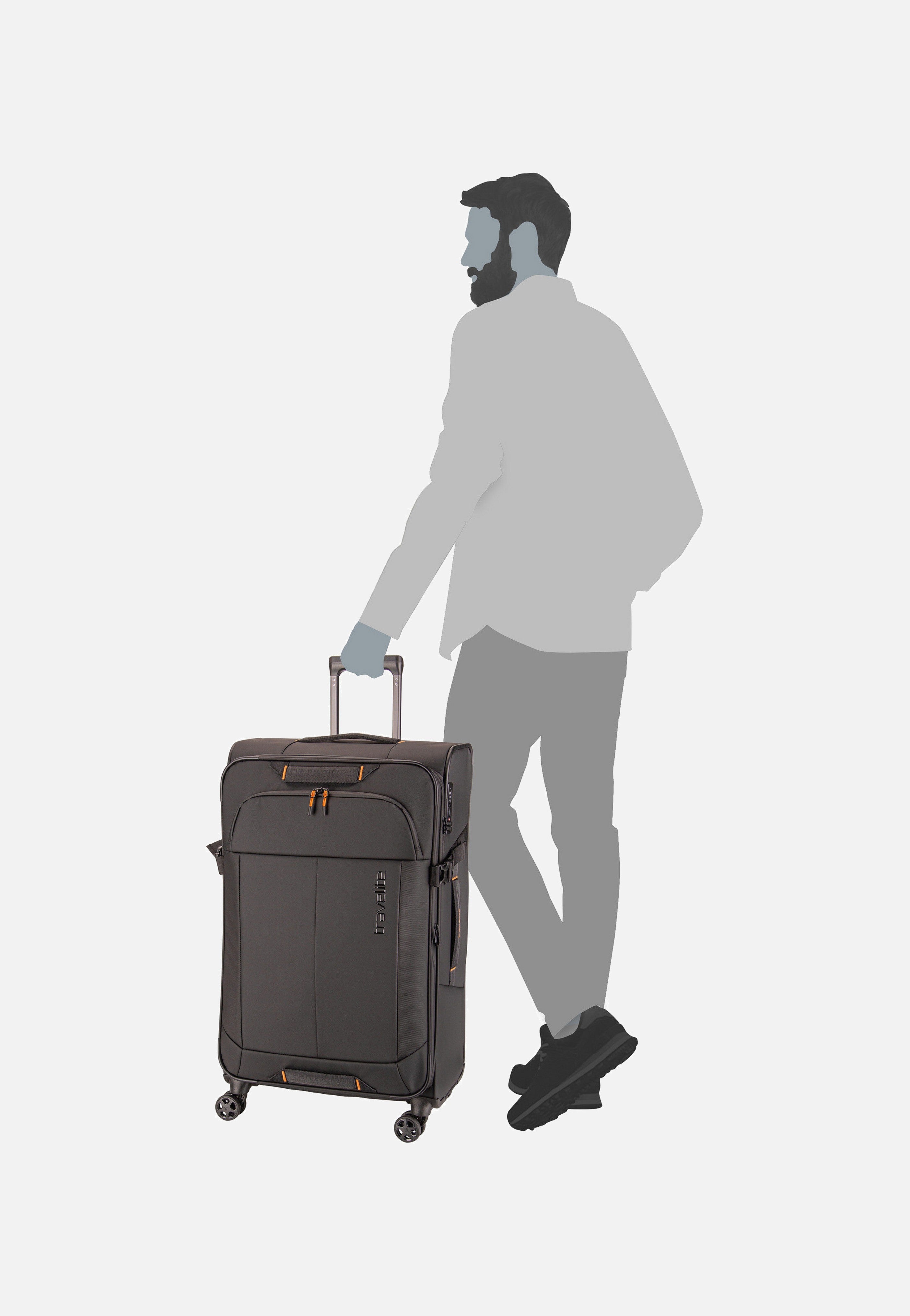 Briize 4W Trolley L Exp Black - Koffer
