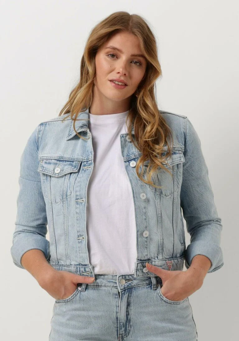 GUESS blauwe guess spijkerjas doria jacket