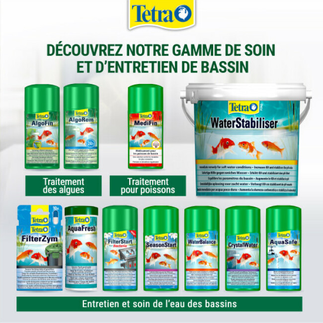 Traitement de l'eau Tetra Pond FilterZym 10 gélules