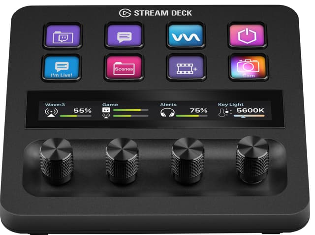 Elgato Stream Deck + kontrolpanel