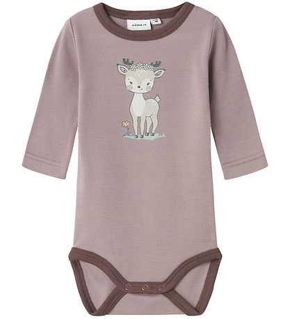 Name It Body L/æ - Wolle - NbfWillit - Purple Dove