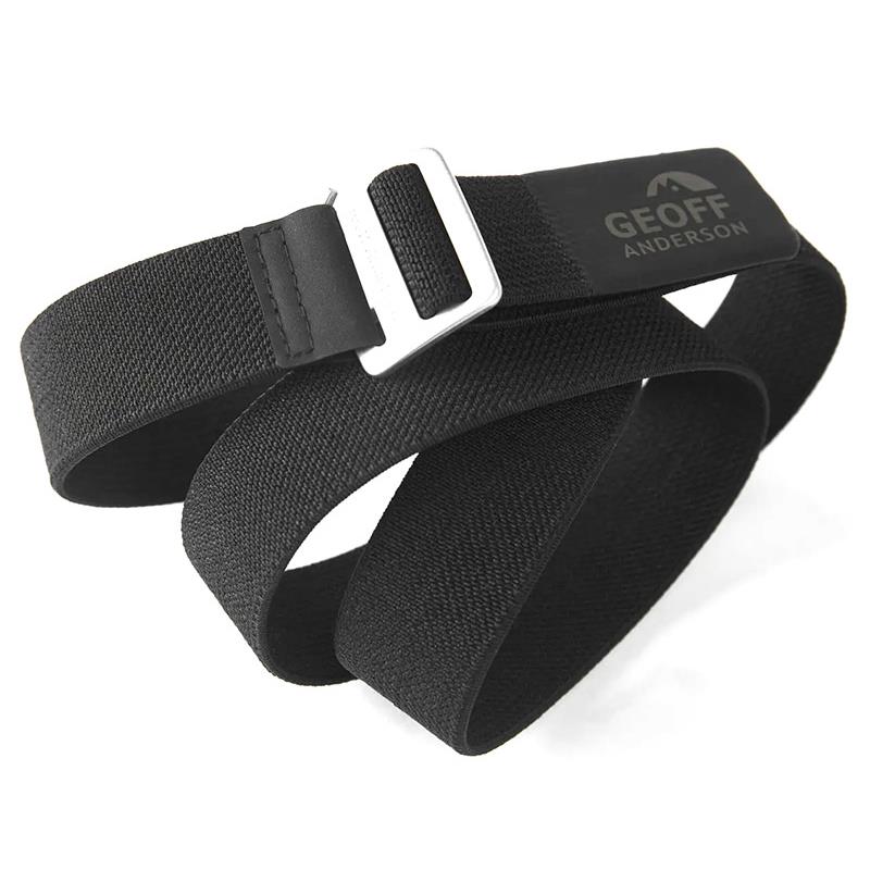 Ceinture Homme Geoff Anderson Zipzone - Noir