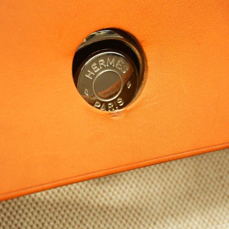 Hermès Vintage Hermès Handbag Beige