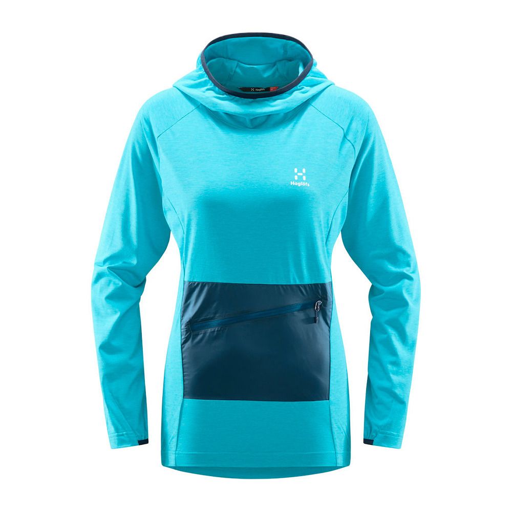 Haglöfs MIRRE MID - Sweat Femme maui blue