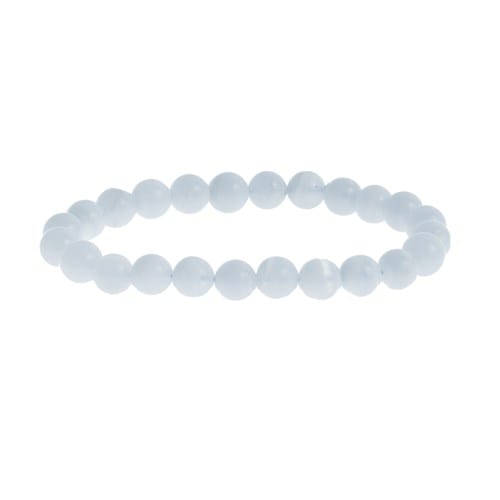 Bracelet pierre naturelle - calcédoine