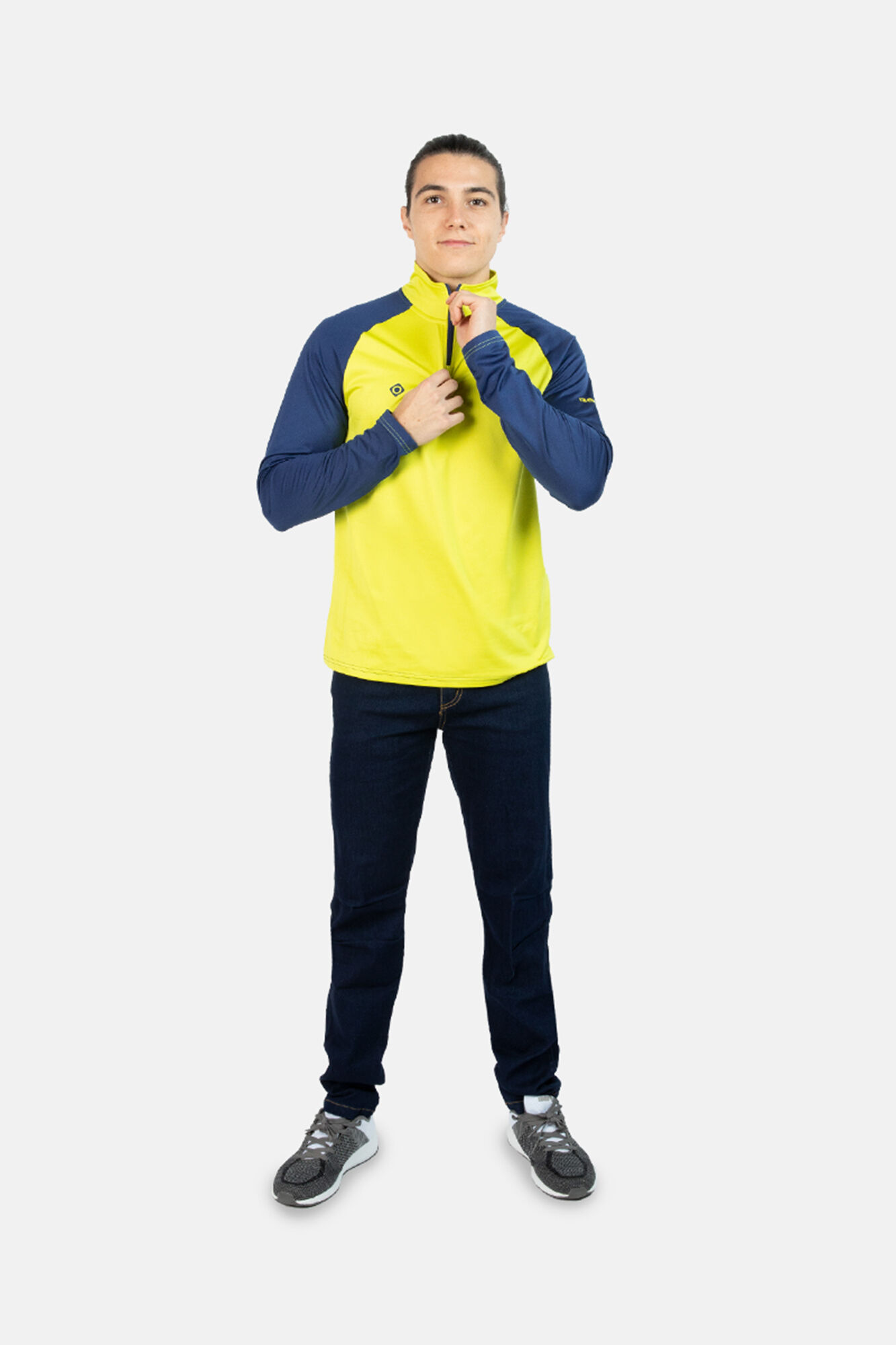 Camiseta de manga comprida Indus - Amarela
