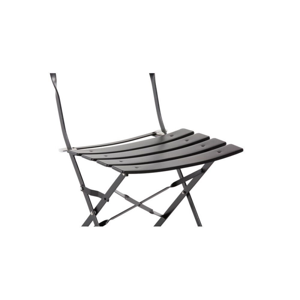 CAFÉSETT SUNFUN BISTRO + 2 STOLER BISTRO SVART