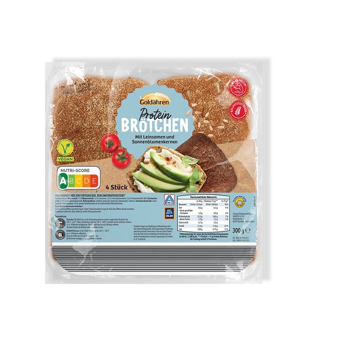 GOLDÄHREN Protein Brötchen 300 g