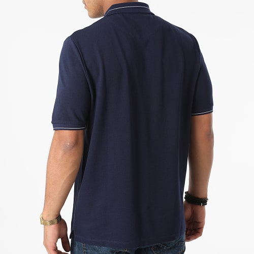 Polo Manches Courtes SP1357V Bleu Marine