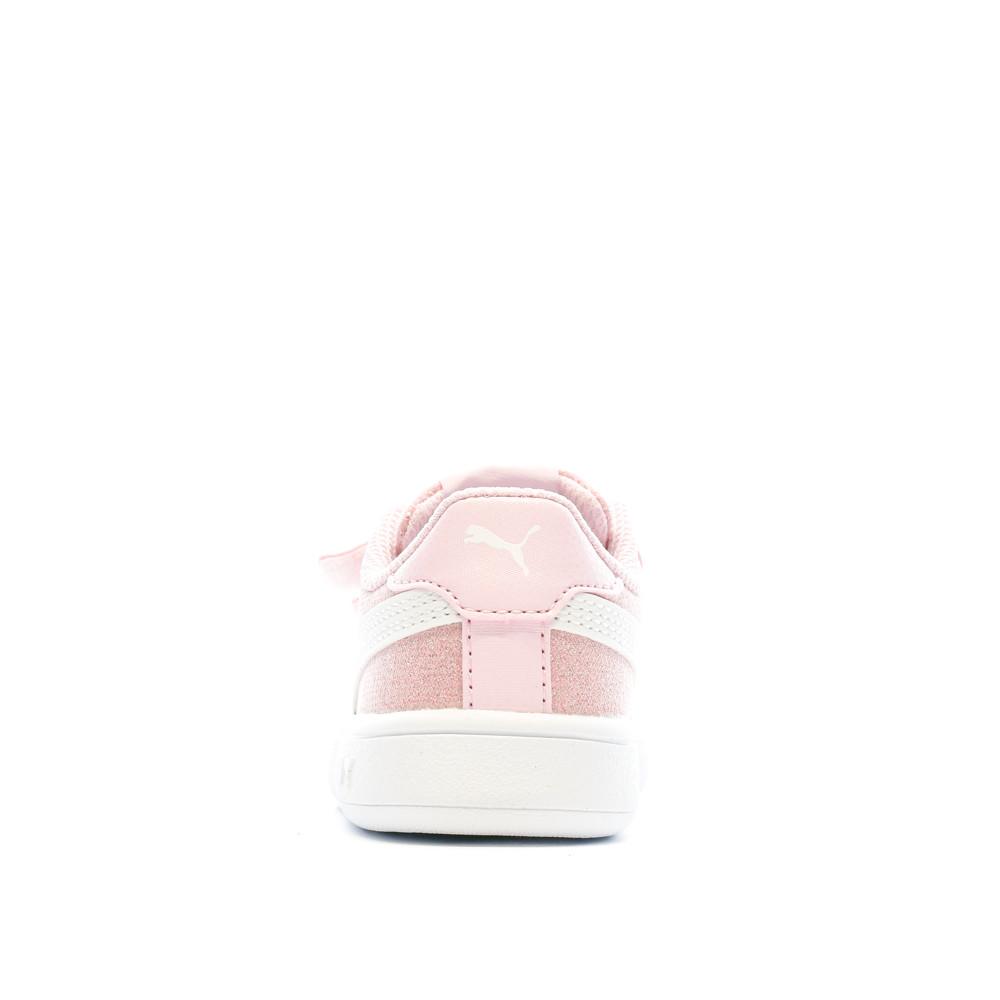 Puma Baskets Roses à paillette Fille Puma Smash Glitz Glam
