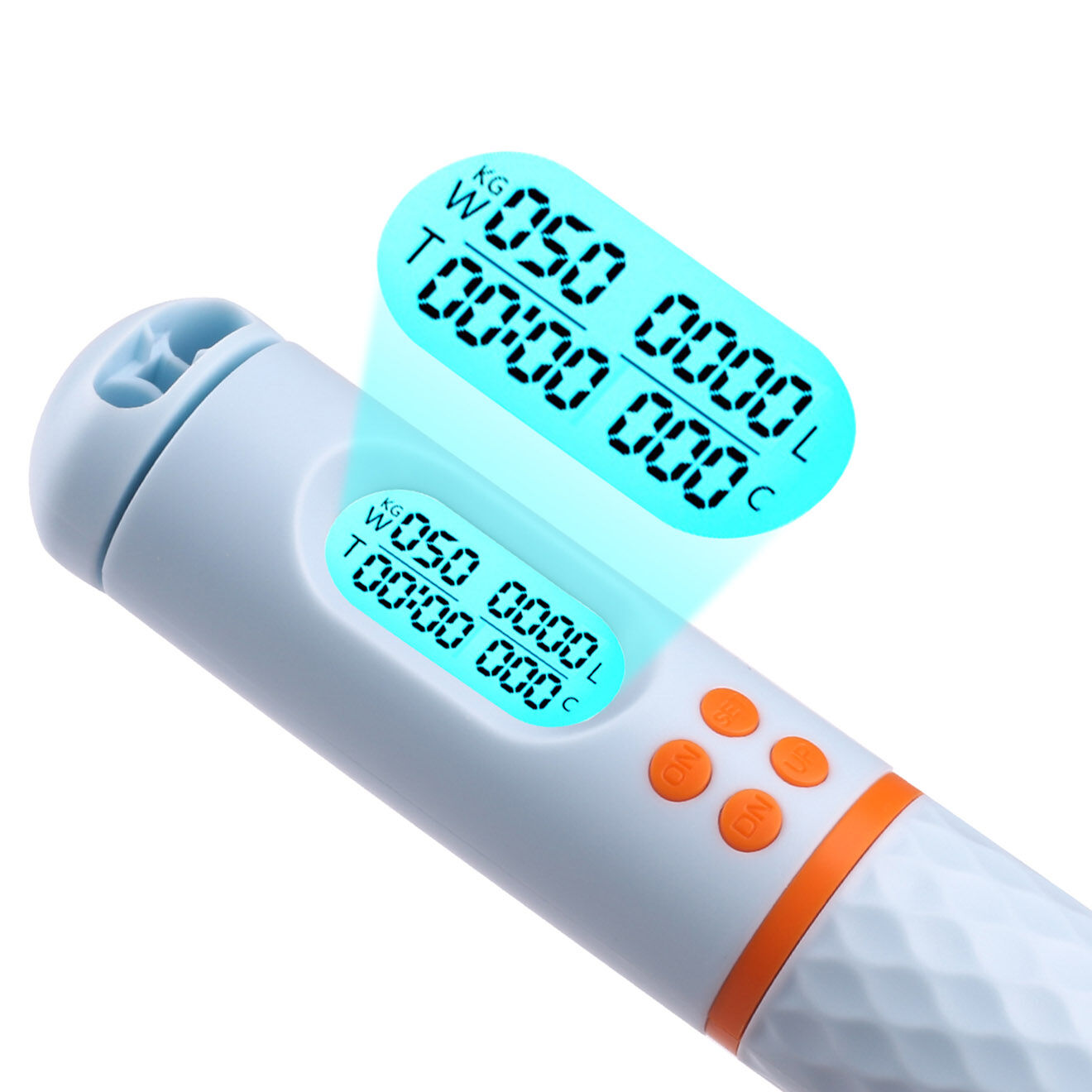 Onamaste Corde à sauter Sans Fil Digital bleue