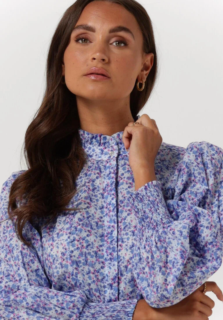 CO\\'COUTURE blauwe co'couture blouse donda petra shirt