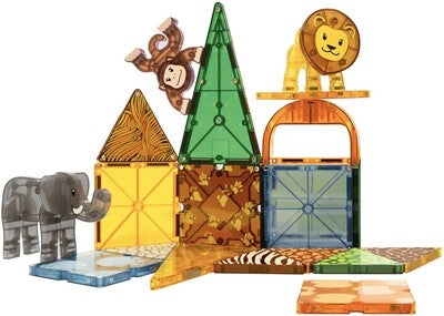 MAGNA-TILES Safaridyr Byggesett 25 Deler