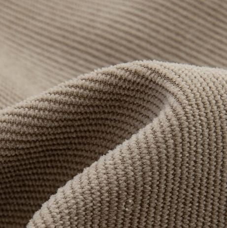 evanesce - Corduroy broek met hoge taille en trekkoord en wijde pijpen