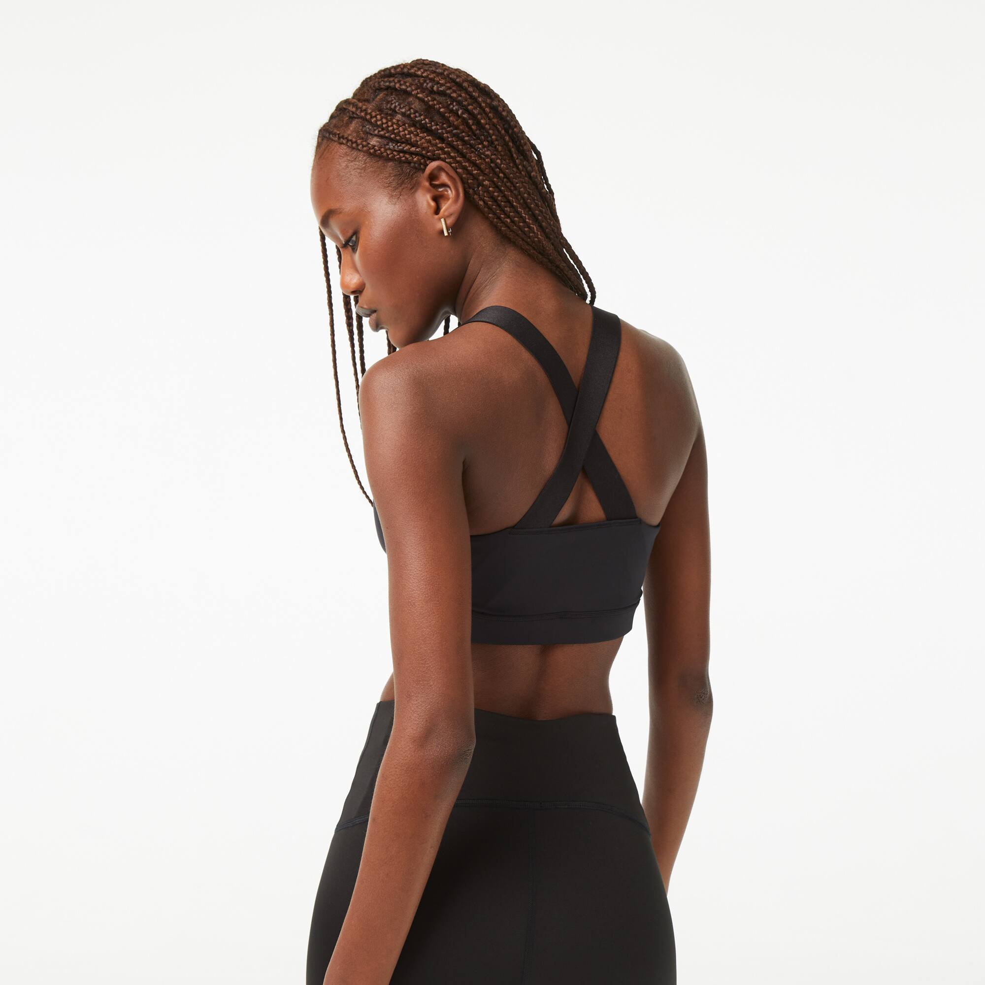 Brassière femme Lacoste Sport à bretelles croisées Brassières & Leggings - Noir - Lacoste - Femme
