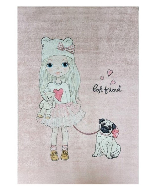 Mani Textile TPS_BEST_FRIE00 - Tapis Enfant Best Friend