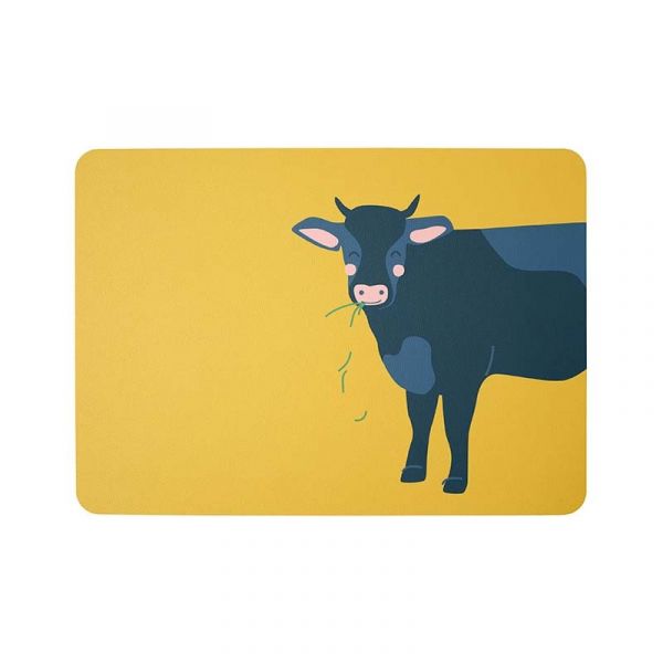 Asa Selection Individual de Mesa Vaca Kerstin Kids Amarelo - ASA78838420