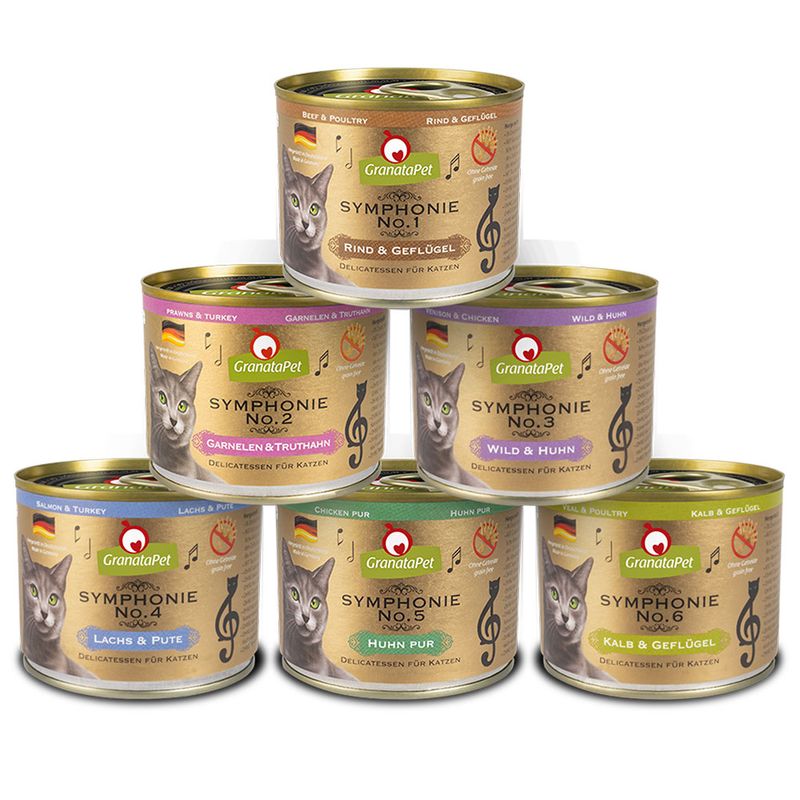 Offre d'essai mixte GranataPet Symphonie 6 x 200 g