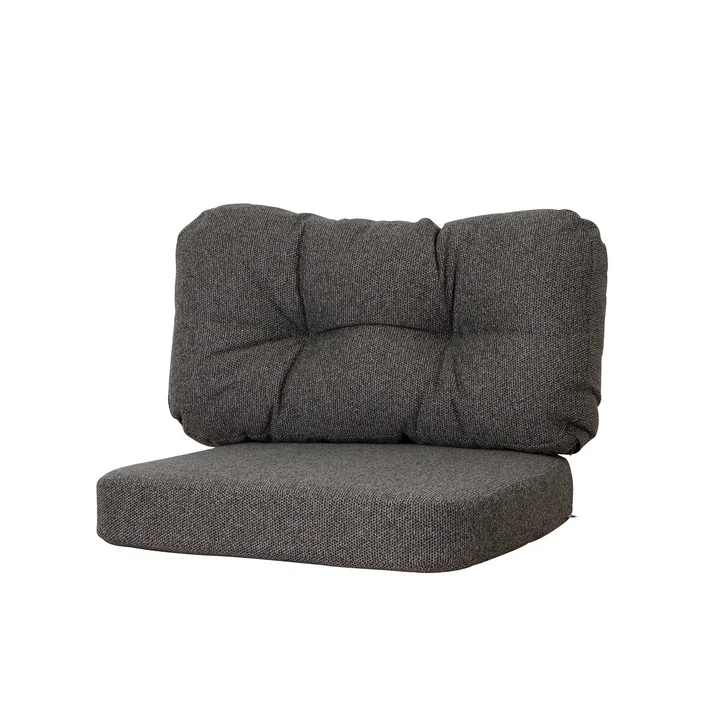 Cane-Line - Ocean Loungesessel Kissensatz, large, dunkelgrau (2 tlg.)