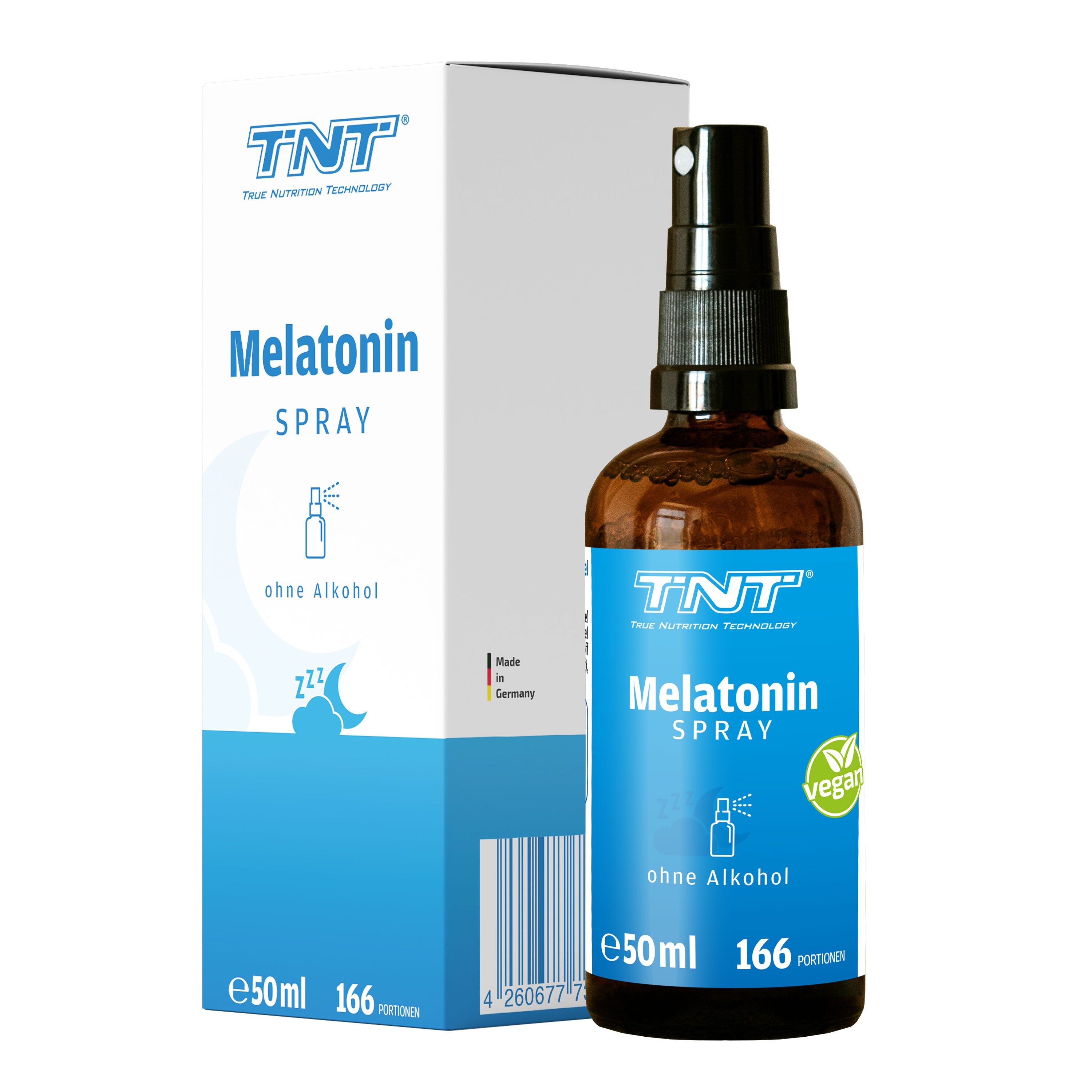 TNT Melatonin Spray Alkohol- und zuckerfrei