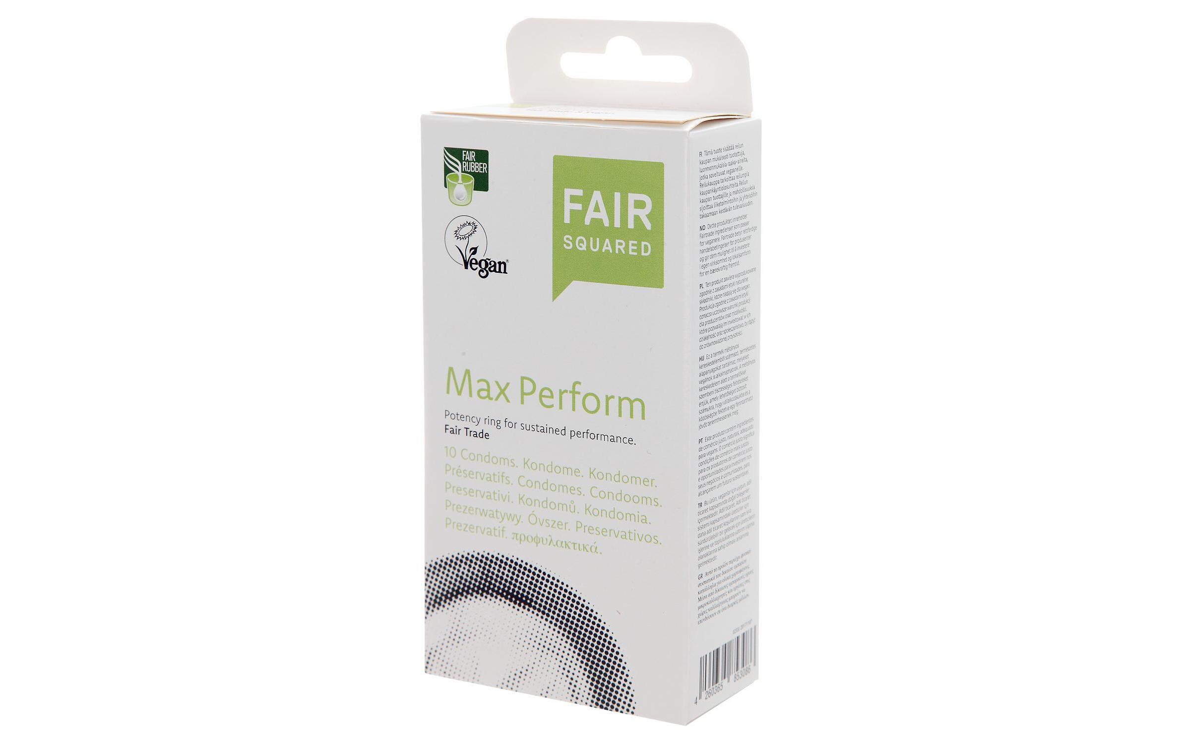 Kondome Max Perform 10 StückFair Trade Präservative