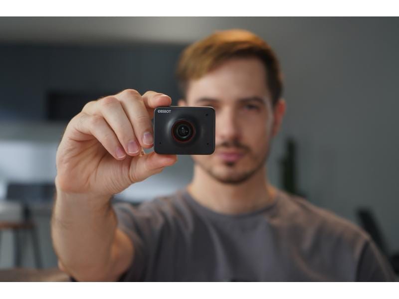 Obsbot Meet USB AI Webcam 4K 30 fps AI-gesteuert, virtuell Hintergrund 4K Webcam