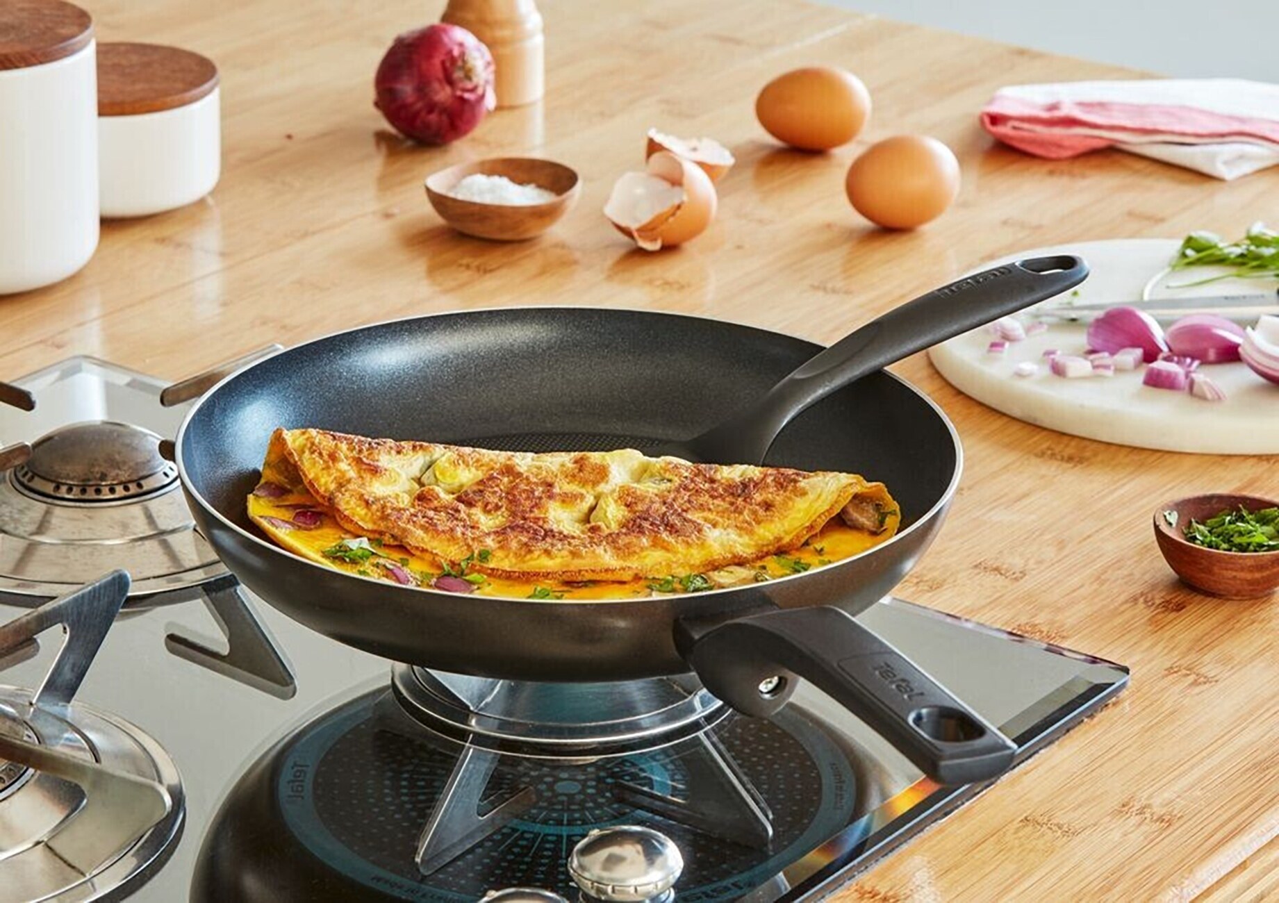 Tefal EASY COOK & CLEAN schwarz Bratpfanne