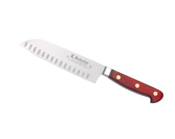 Santuko Cuisine Orientale 17 cm Alvéolée Couteaux de cuisine professionnel