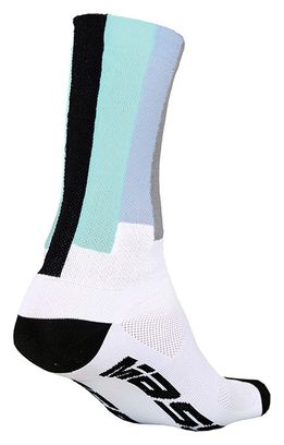 Paire de Chaussettes Massi Blanc Noir Bleu
