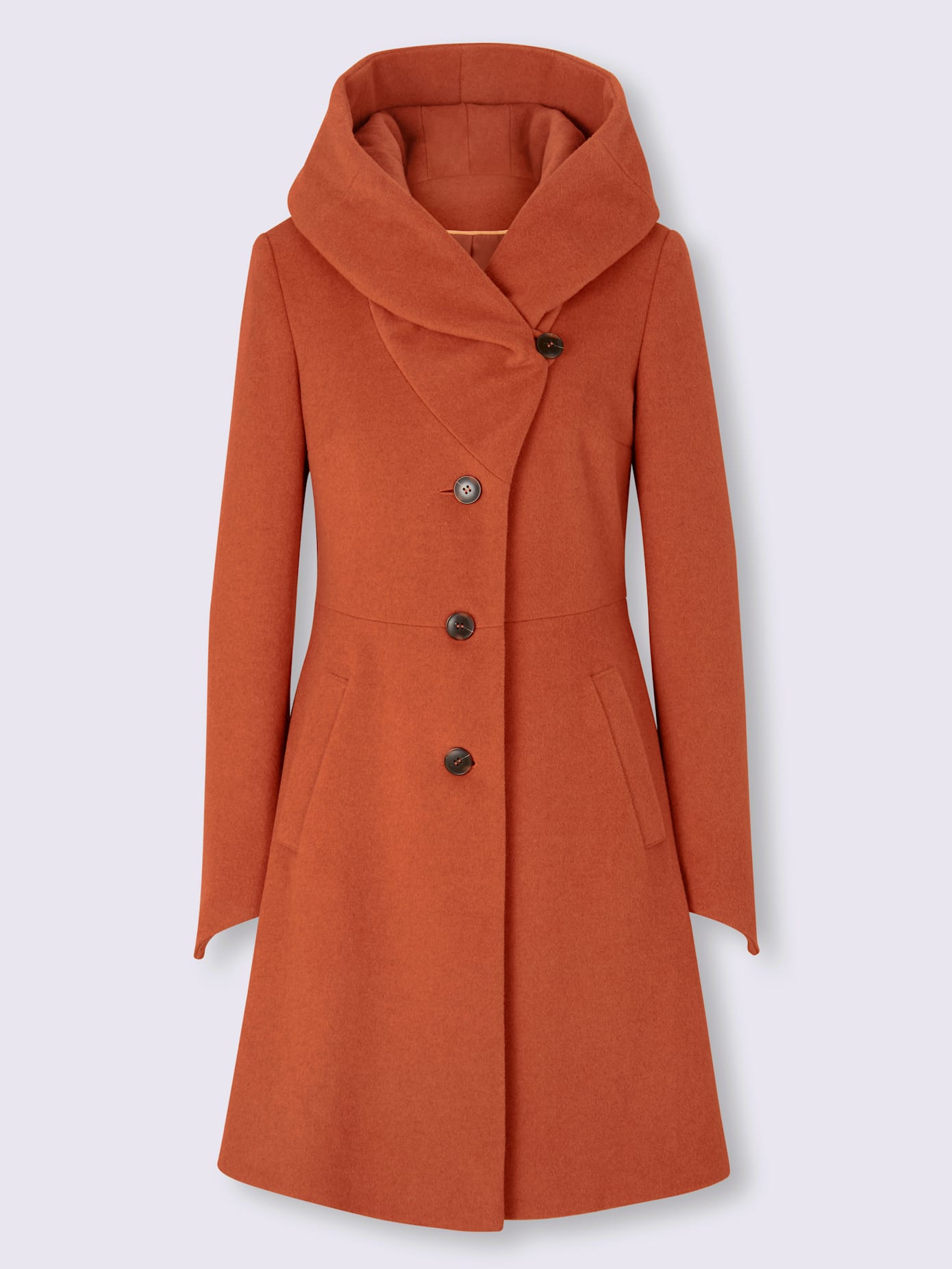 Manteau encolure tendance