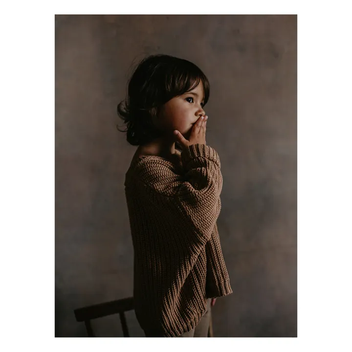 The Simple Folk Pull Tricot Coton Bio | Caramel