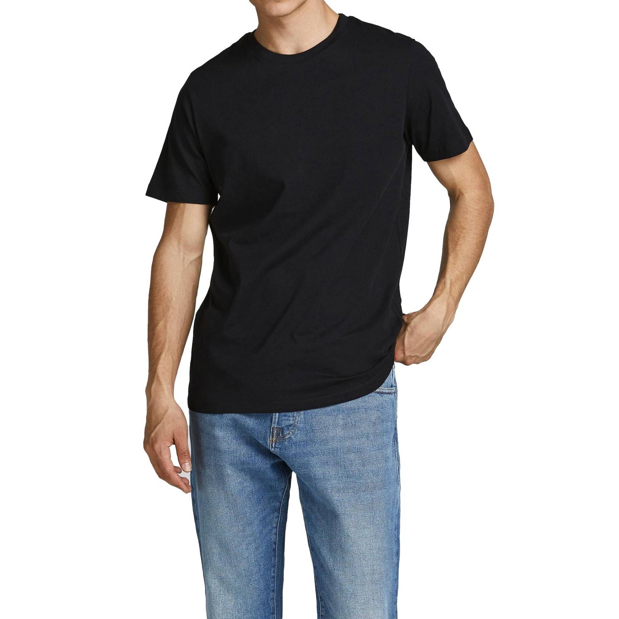 JJEORGANIC BASIC TEE O-NECK 5PK Herren T-Shirt