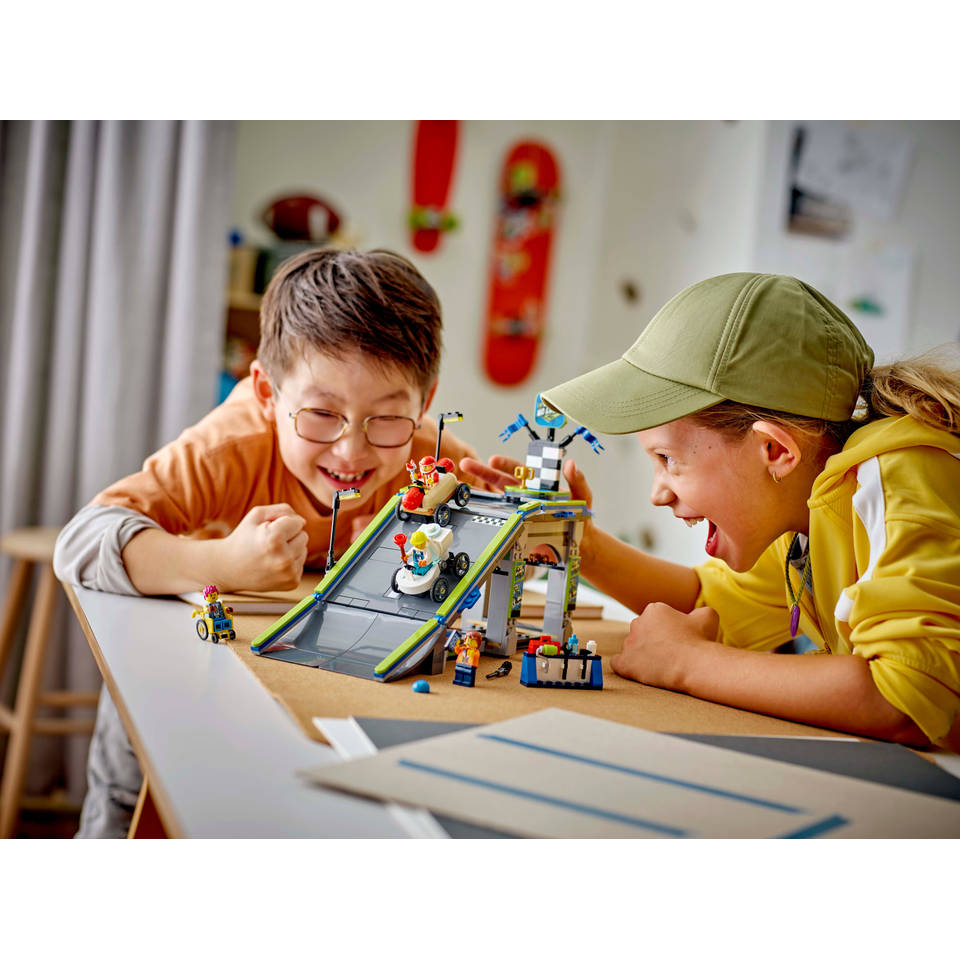 LEGO City snelle schans voor raceauto's 60460