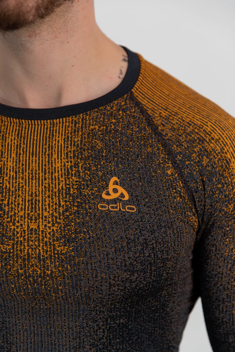 Odlo Performance Blackcomb Warm Herren Thermo Longsleeve