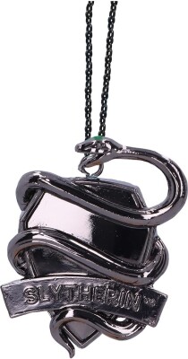 Harry Potter Julepynt - Slytherin Crest - Sølv - Nemesis Now - 6 CM